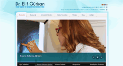 Desktop Screenshot of elifgurkan.com